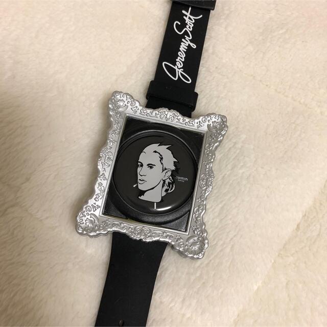 JEREMY SCOTT(ジェレミースコット)のジェレミースコット スウォッチ 腕時計 ブラック シルバー レディースのファッション小物(腕時計)の商品写真