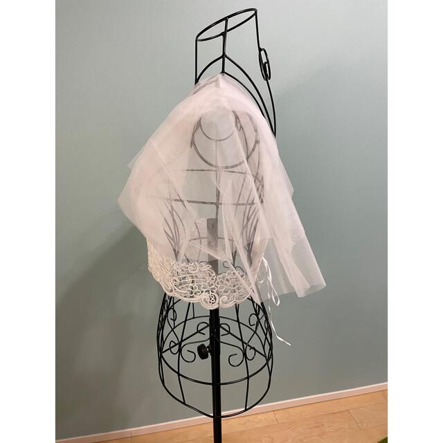 【匿名】ウェディングドレス　ボレロ レディースのフォーマル/ドレス(ウェディングドレス)の商品写真