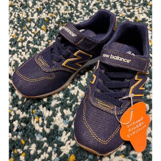 ニューバランス(New Balance)のnew balance  18cm デニム素材 新品未使用(スニーカー)