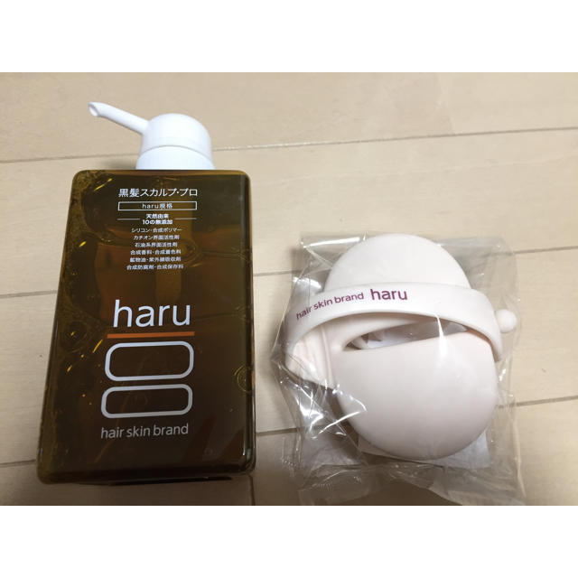 新品未使用 haruシャンプー 黒髪スカルププロ 白髪に コスメ/美容のヘアケア/スタイリング(シャンプー)の商品写真