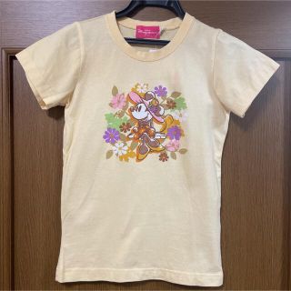 ディズニー(Disney)の東京ディズニーリゾート　ピンクハット　ミニー　イエロー半袖Tシャツ(Tシャツ(半袖/袖なし))