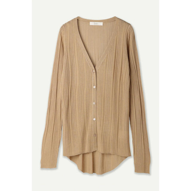 TODAYFUL(トゥデイフル)のlouren Vneck sheer knit cardigan レディースのトップス(カーディガン)の商品写真