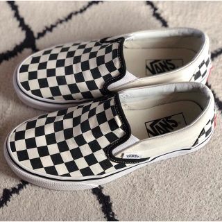 ヴァンズ(VANS)のVANS チェッカーフラッグ スリッポン ヴァンズ(スニーカー)