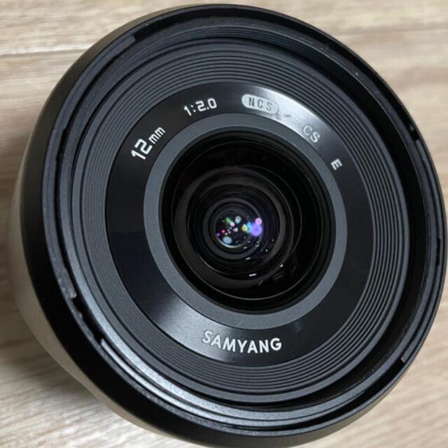 SAMYANG 12mm f2.0 Sony E mount スマホ/家電/カメラのカメラ(レンズ(単焦点))の商品写真