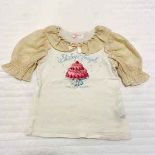 シャーリーテンプル(Shirley Temple)のシャーリーテンプル　アニバーサリーケーキカットソー　110サイズ(Tシャツ/カットソー)