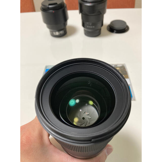 E-MOUNTsigma50mmf1.4sony24-70f4 80mmf1.8 スマホ/家電/カメラのカメラ(レンズ(単焦点))の商品写真