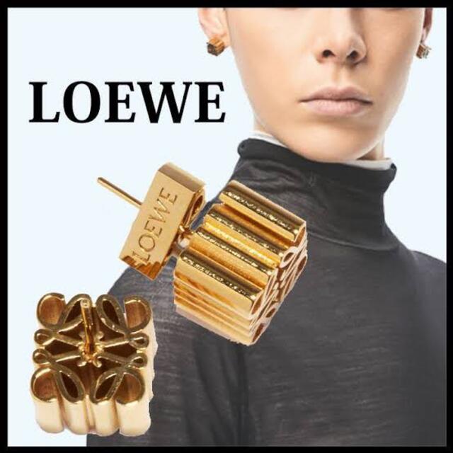 LOEWE - ロエベ アナグラムピアスの通販 by y｜ロエベならラクマ