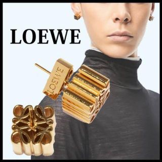 LOEWE - ロエベ アナグラムピアスの通販 by y|ロエベならラクマ