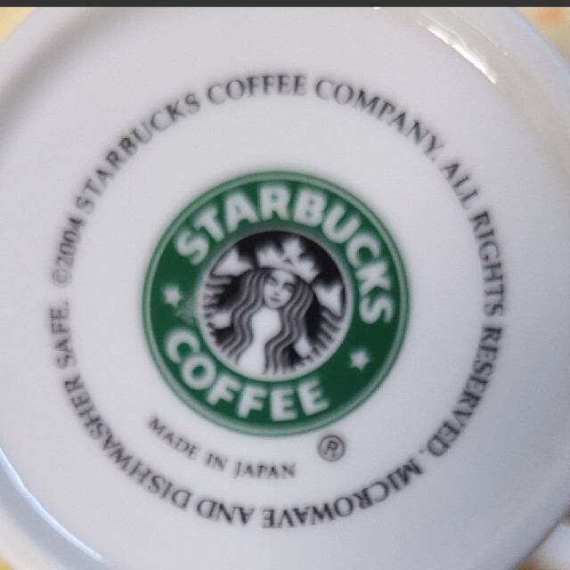 Starbucks Coffee(スターバックスコーヒー)のスターバックス マグカップ 旧ロゴ 2004 新品２個セット インテリア/住まい/日用品のキッチン/食器(グラス/カップ)の商品写真