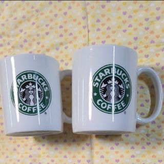 スターバックスコーヒー(Starbucks Coffee)のスターバックス マグカップ 旧ロゴ 2004 新品２個セット(グラス/カップ)