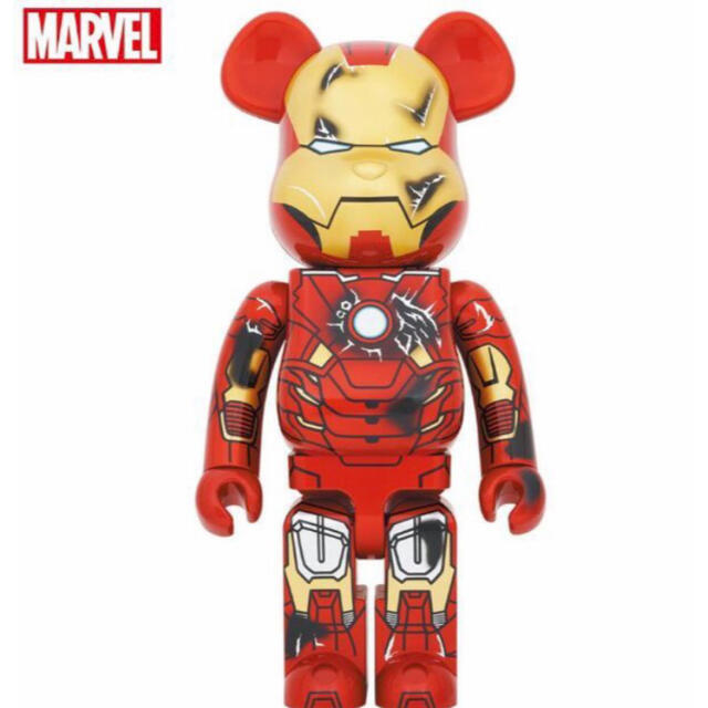 BE@RBRICK IRON MAN MARK VII DAMAGE 1000%