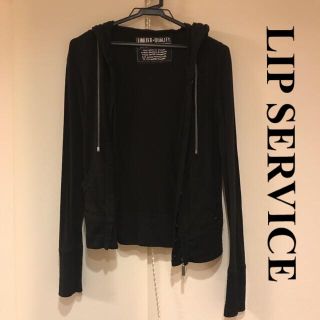 リップサービス(LIP SERVICE)のリップサービス LIP SERVICE パーカー フーディー ボレロ(パーカー)