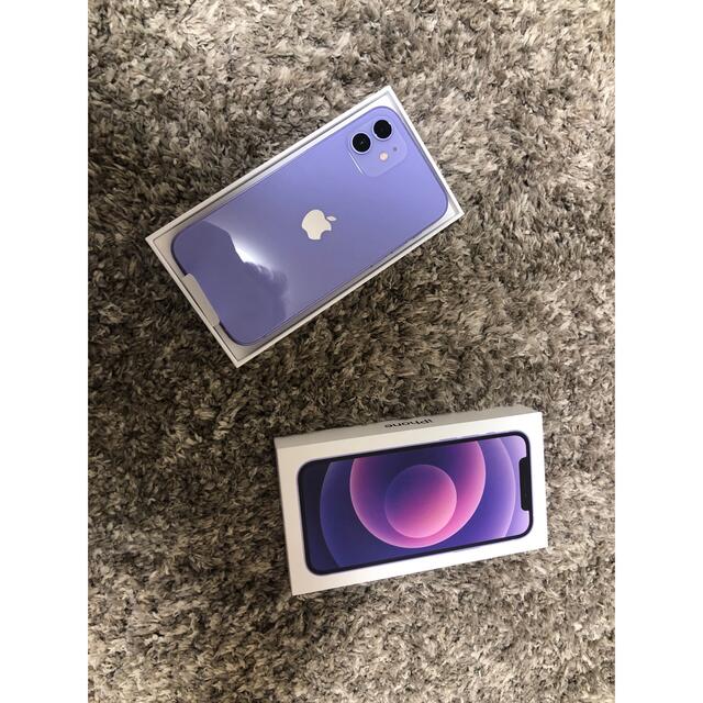 消費税無し iPhone パープル SIMロック解除済み 64GB 12 iPhone