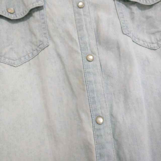 デニム♡ロングシャツ レディースのトップス(シャツ/ブラウス(長袖/七分))の商品写真
