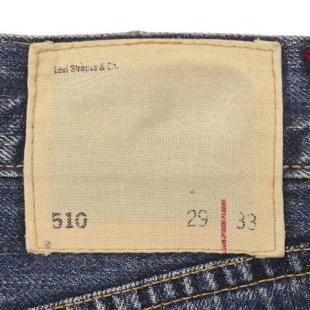 Levi's(リーバイス)の日本製 リーバイス510 W29 ジーンズ デニム メンズ スリム スキニー メンズのパンツ(デニム/ジーンズ)の商品写真