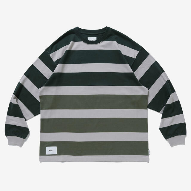 WTAPS 22SS LANE LS TEE グリーン XL-