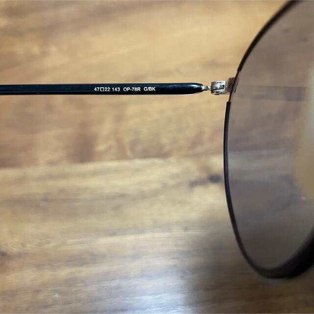 Ayame(アヤメ)のOliver Peoples OP78-r BK/G メンズのファッション小物(サングラス/メガネ)の商品写真