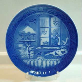 ロイヤルコペンハーゲン(ROYAL COPENHAGEN)の【美品】ROYALCOPENHAGEN YEARPLATE 2001(陶芸)