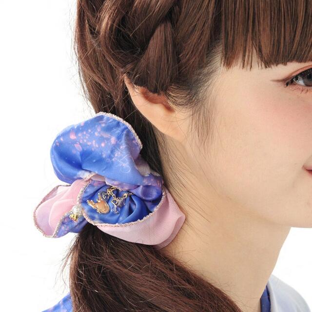 Angelic Pretty(アンジェリックプリティー)の■Angelic Pretty■Dreamy Lunaシュシュ+バレッタセット レディースのヘアアクセサリー(ヘアゴム/シュシュ)の商品写真