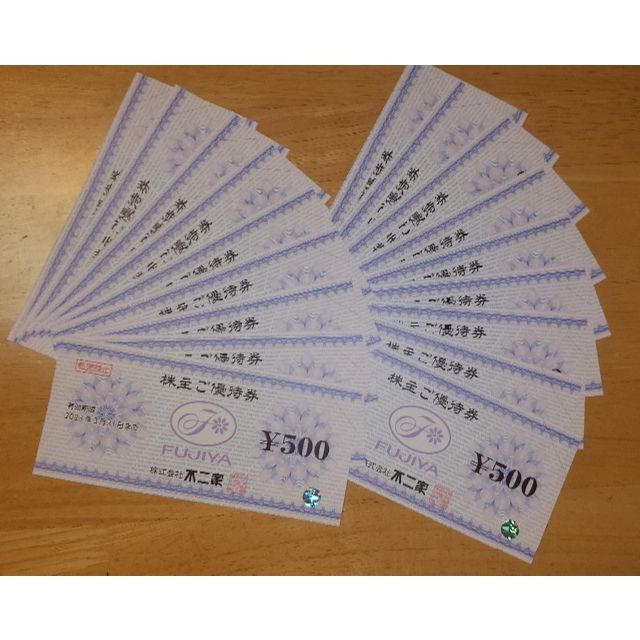 株主優待　不二家　9,000円分チケット