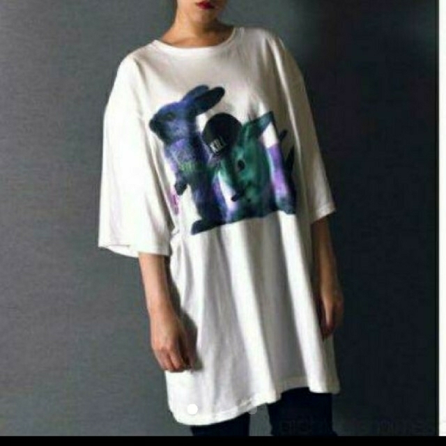 MILKBOY(ミルクボーイ)のMILKBOY ミルクボーイ RIOT RABBITS Tシャツ うさぎ メンズのトップス(Tシャツ/カットソー(半袖/袖なし))の商品写真