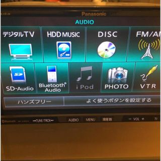 パナソニック(Panasonic)のパナソニック ナビ cn-hw890dfa 動作良好(カーナビ/カーテレビ)