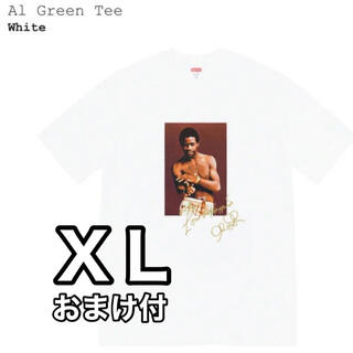 シュプリーム(Supreme)の【新品XL】Supreme Al Green Tee 白 おまけ付(Tシャツ/カットソー(半袖/袖なし))