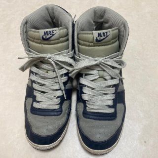 ナイキ(NIKE)のターミネーター　灰×紺　28.５　US10.5 復刻　2003年(スニーカー)