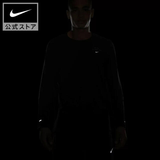 NIKE(ナイキ)の新品 ナイキ Dri-FIT マイラー メンズ ロングスリーブ  Mサイズ スポーツ/アウトドアのランニング(ウェア)の商品写真