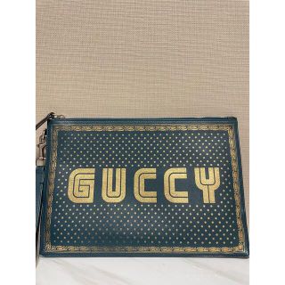 グッチ(Gucci)のGUCCI  SEGA コラボ限定品 クラッチバッグ (セカンドバッグ/クラッチバッグ)