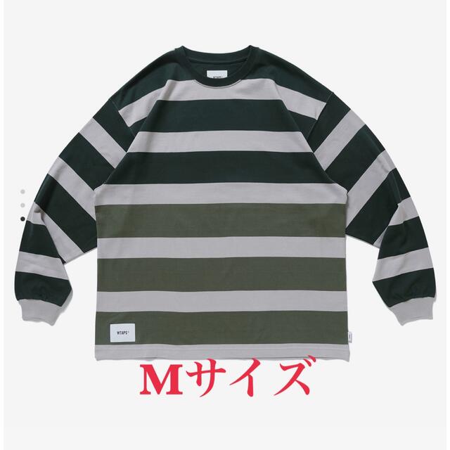 wtaps lane ls tee 22ss ボーダー グリーン Mサイズ | www ...