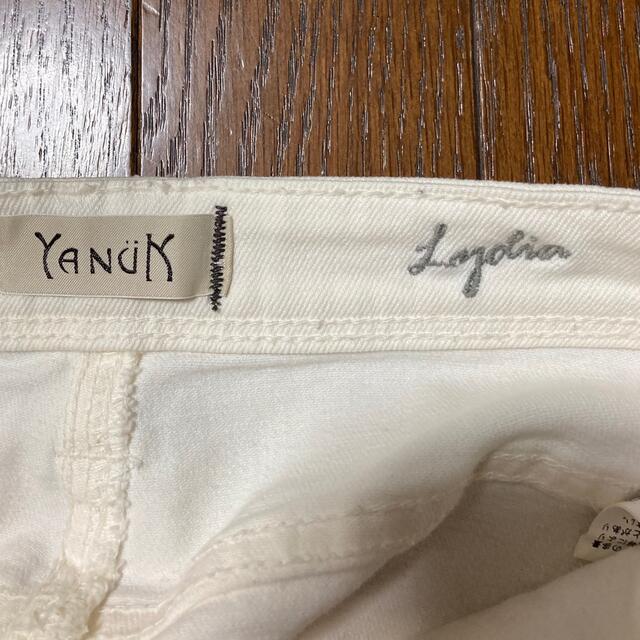 YANUK(ヤヌーク)のYANUK Lydiaワイドデニムパンツ　24インチ レディースのパンツ(デニム/ジーンズ)の商品写真