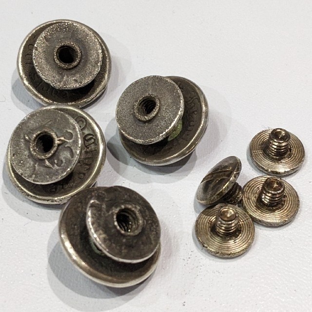 クロムハーツ☆ボタンフライ☆18mm☆4個セット | hartwellspremium.com