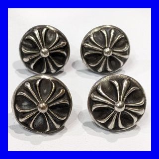 クロムハーツ(Chrome Hearts)のクロムハーツ★ボタンフライ★18mm★4個セット(その他)