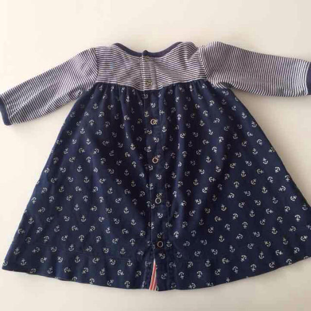 PETIT BATEAU(プチバトー)のプチバトー チュニック キッズ/ベビー/マタニティのベビー服(~85cm)(シャツ/カットソー)の商品写真