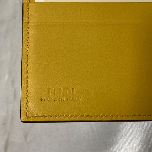 新品◆FENDI ロゴ 折財布 小銭入れ付き 黒 メンズのファッション小物(折り財布)の商品写真