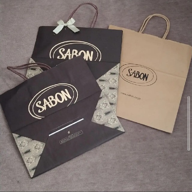 SABON(サボン)のSABON　サボン　ショッパー　３枚セット レディースのバッグ(ショップ袋)の商品写真