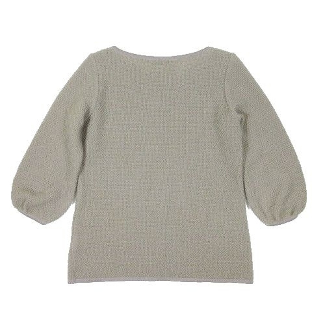 20AW ルネ Rene Basic ウール モヘア混 プルオーバー パフスリー