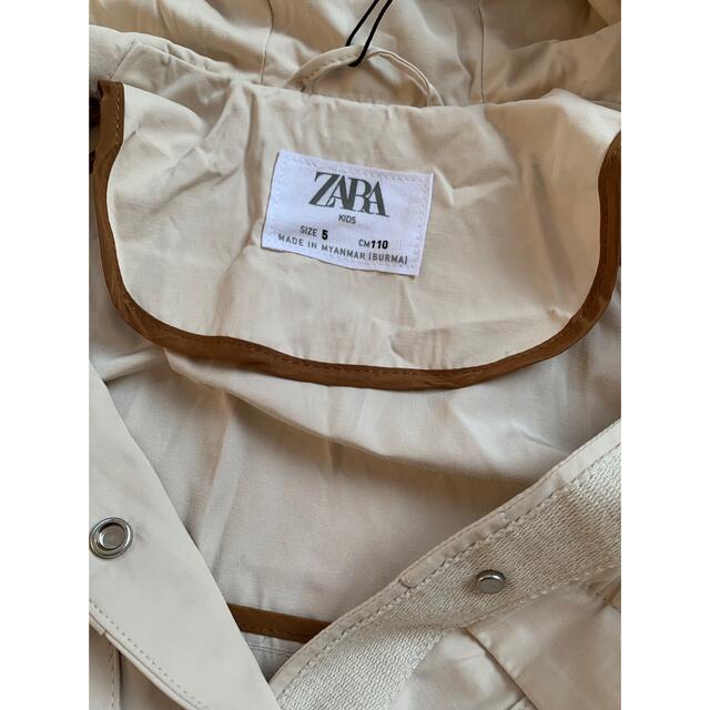 ZARA KIDS(ザラキッズ)のZARA kids フーディブルゾン キッズ/ベビー/マタニティのキッズ服女の子用(90cm~)(ジャケット/上着)の商品写真