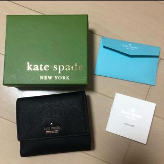 ケイトスペードニューヨーク(kate spade new york)のケイトスペード　財布　黒(財布)