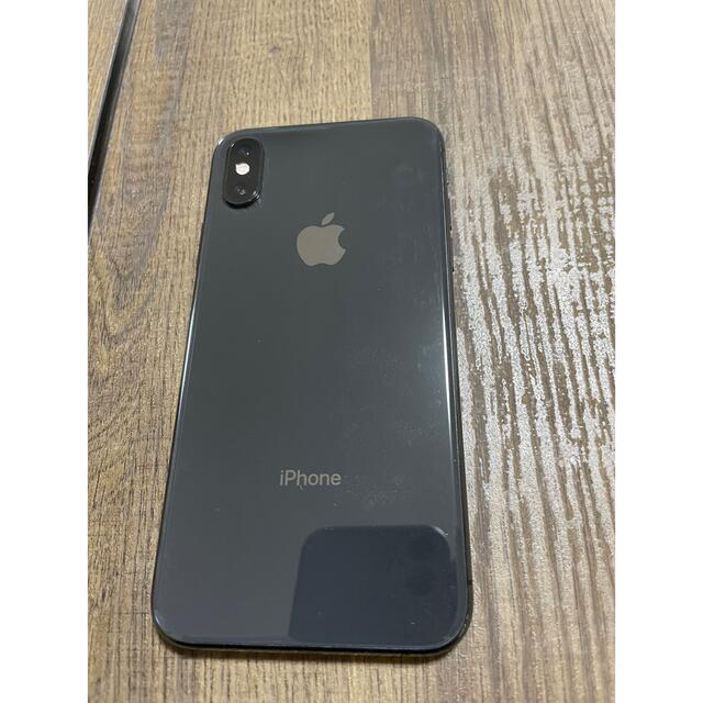 美品 iPhone XS 64GB スペースグレイ SIMロック解除済