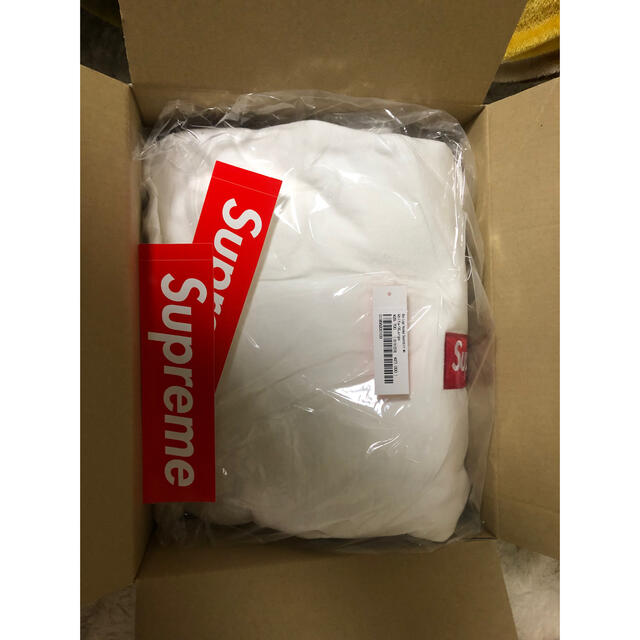 supreme 2021 box logo hoodie パーカー　XL