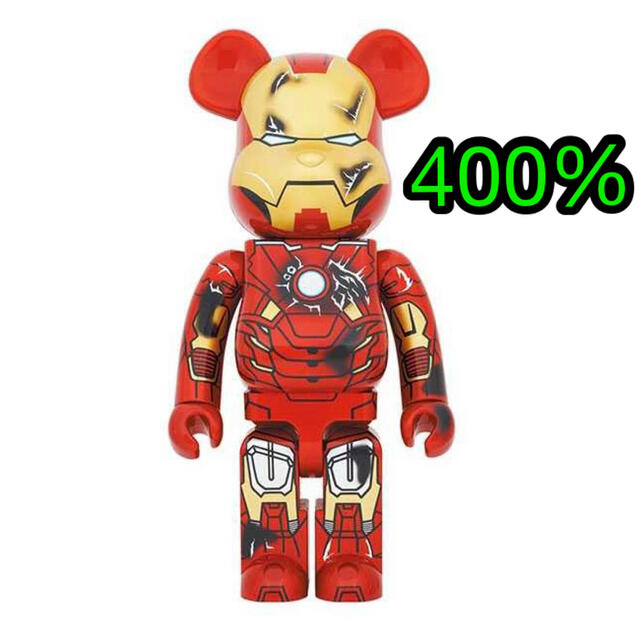 エンタメ/ホビーBE@RBRICK IRON MAN MARK VII DAMAGE 400％