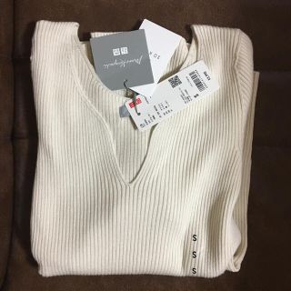 ユニクロ(UNIQLO)のユニクロ　マメクロ　3Dリブセーター　S(ニット/セーター)