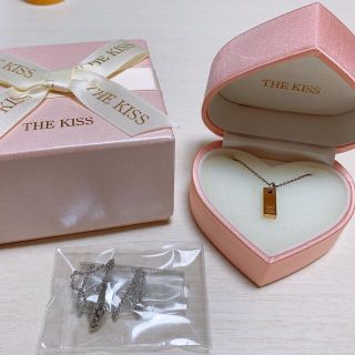 ザキッス(THE KISS)の値下げ！【美品☆箱、替えチェーン付】THE KISS ネックレス(ネックレス)