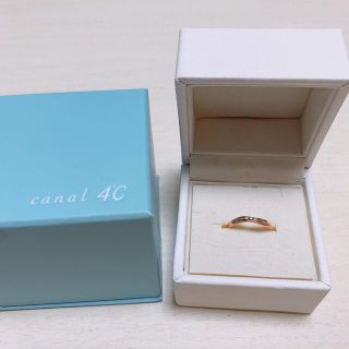 カナルヨンドシー(canal４℃)の【美品　箱付き】4℃リング　6号(リング(指輪))