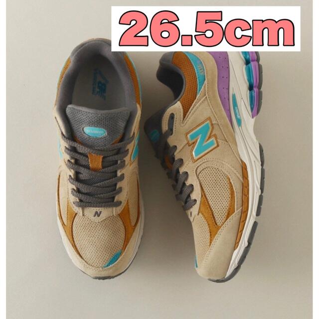 New Balance M2002RWA ニューバランス　ベージュ　パープル