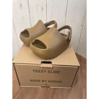 アディダス(adidas)のadidas Infant YEEZY Slide Ochre 14cm(サンダル)