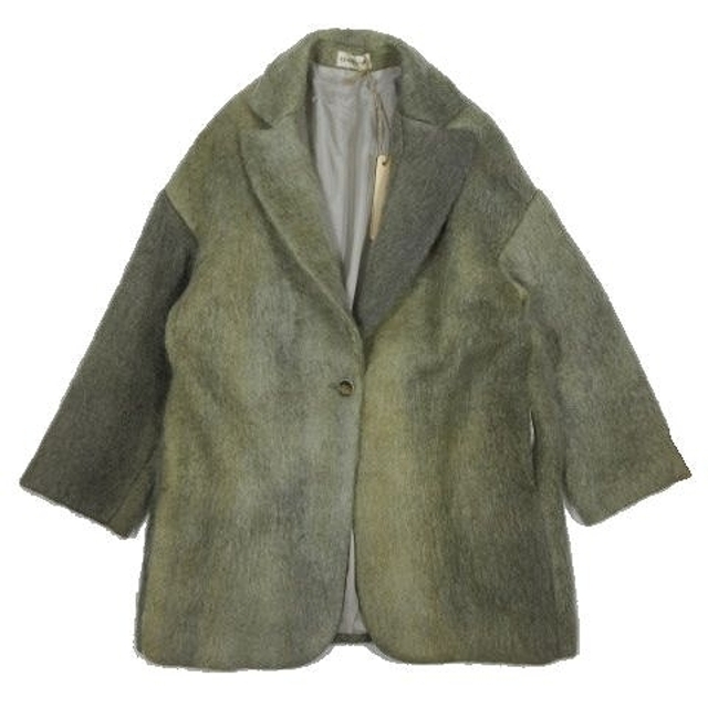 21AW ERIKOKATORI/エリコカトリ モヘア シャギー ジャケット ア