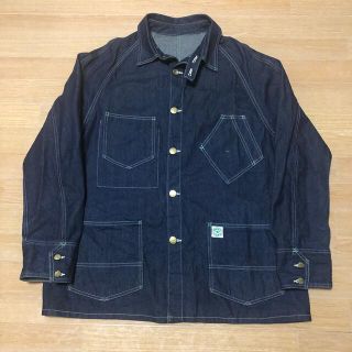 ポストオーバーオールズ(POST OVERALLS)の美品 RUFF'n'TUFF ポストオーバーオールズ デニム カバーオール XL(カバーオール)